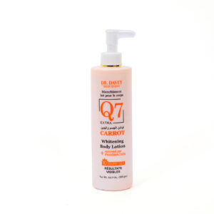 q7 carrot whitening body lotion