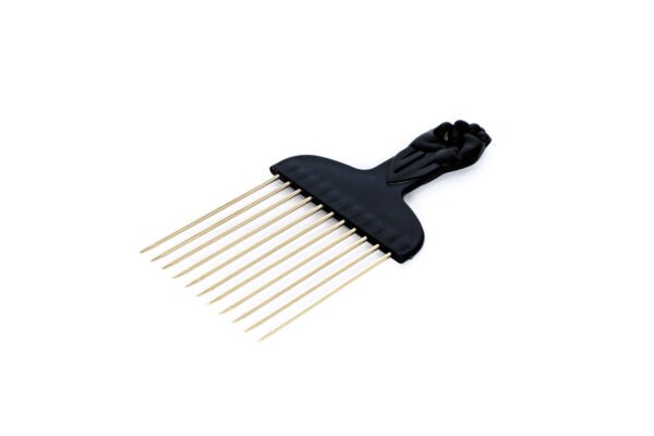 afro comb metal