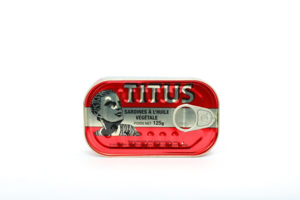 Titus Sardines A L'Huile Vegetale