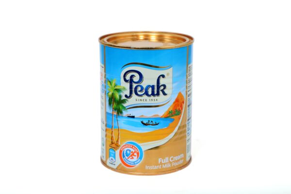 peak milk tin