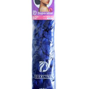 Darling Superstar Hair Wig Blue Color