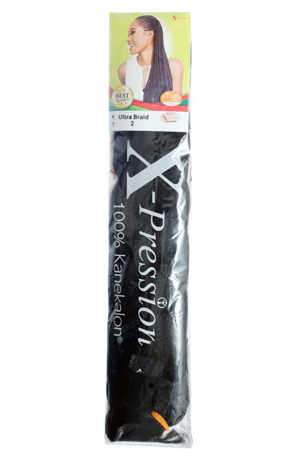 X-Pression Hair Extension Black Color