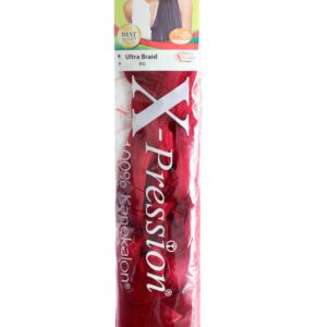 X-Pression Hair Extension Red Color