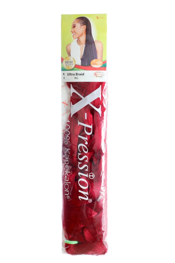 X-Pression Hair Extension Red Color