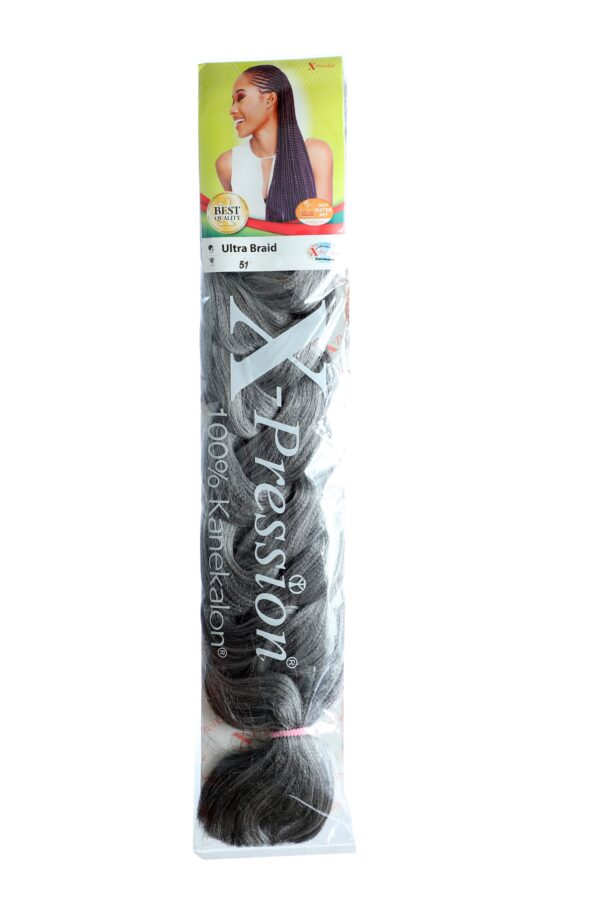 X-Pression Hair Extension Black Color